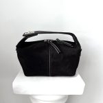 Lui Siyah Hakiki Süet Çanta