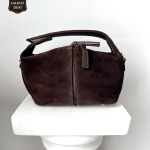 Lui Acı Kahve Hakiki Süet Çanta