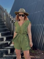 Çağla Organik Müslin Mini Tulum - Görsel 2