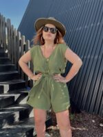 Çağla Organik Müslin Mini Tulum