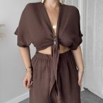 Acı Kahve Soft Bağlamalı Büstiyer