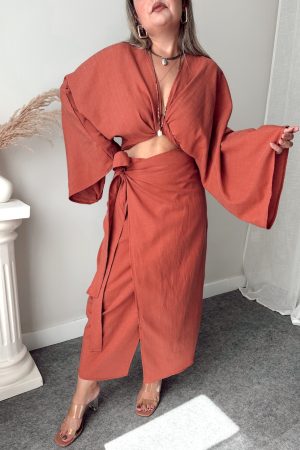 Gül Kurusu Bağlamalı Büstiyer - Görsel 6