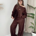 Acı Kahve Oysho Kumaş Eşofman Takım