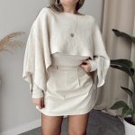 Taş Şal Yaka Tasarım Triko Kazak