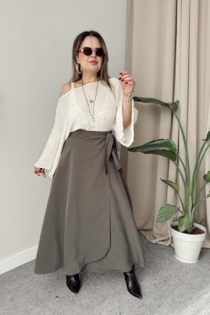 Pes Haki Cupra Kruvaze A Form Etek - Görsel 3