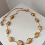 Krem Gold Zincir Kemer