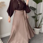 Vizon Keten Kruvaze A Form Etek