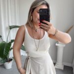 Ekru Pamuk Örme Merserize Bluz