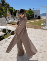 Vizon Organik Pamuk Müslin Kimono - Görsel 2
