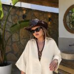 Vanilya Müslin Oversize Yarasa Gömlek