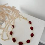Bordo Gold Zincir Kemer