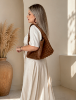 Bella Mocha Premium Hakiki Süet Çanta - Görsel 3